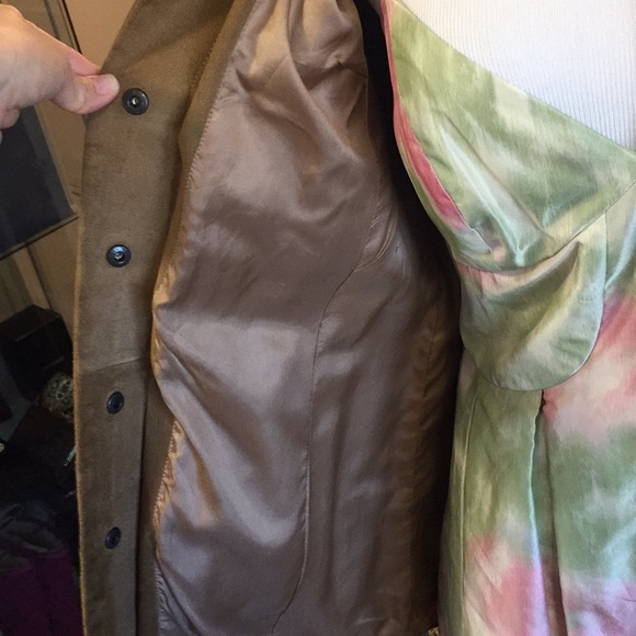 Banana Republic brown 💯 % suede leather jacket - Picture 3 of 4